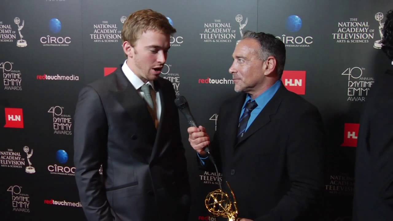 40th Daytime Emmys, Chandler Massey Interview