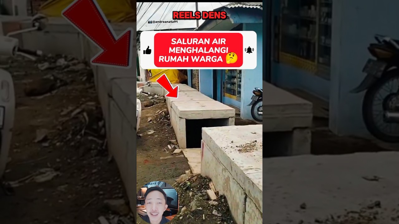 Proyek Drainase Menghalangi Rumah Warga ☝❗❗#shorts #videoshort #viralvideo