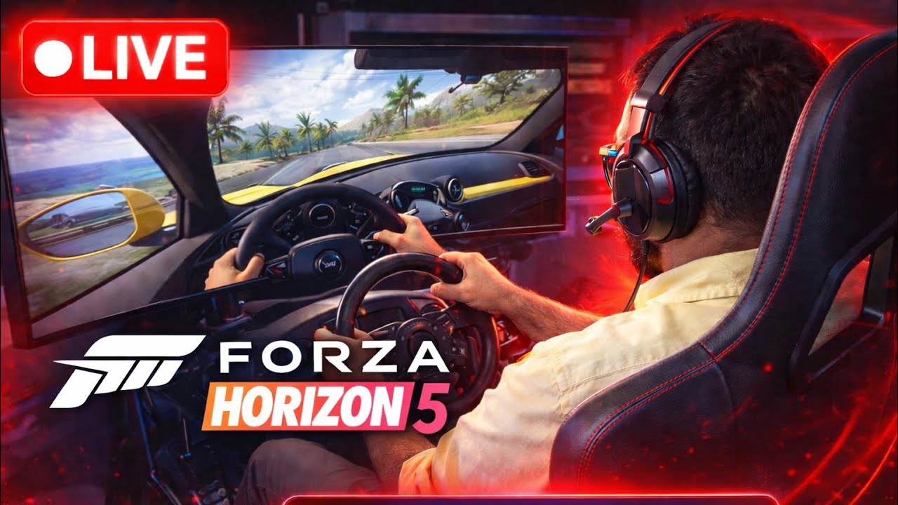 LIVE 🔴 WITH FULL SETUP FORZA HORIZON 5 ENJOY THE RIDE #forzamodern #forzahorizon5 #livestream