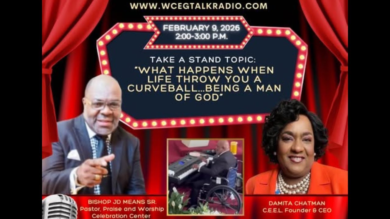 WCEG Media Enterprises Take A Stand host Damita Chatman.