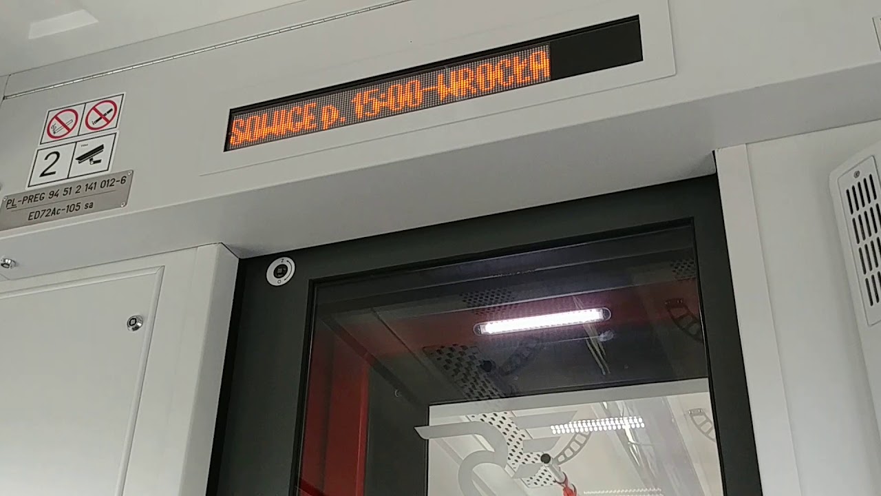 Jazda w ED72Ac-105 jako pociąg Regio 64549 relacji Wrocław Gł. - Lublinec