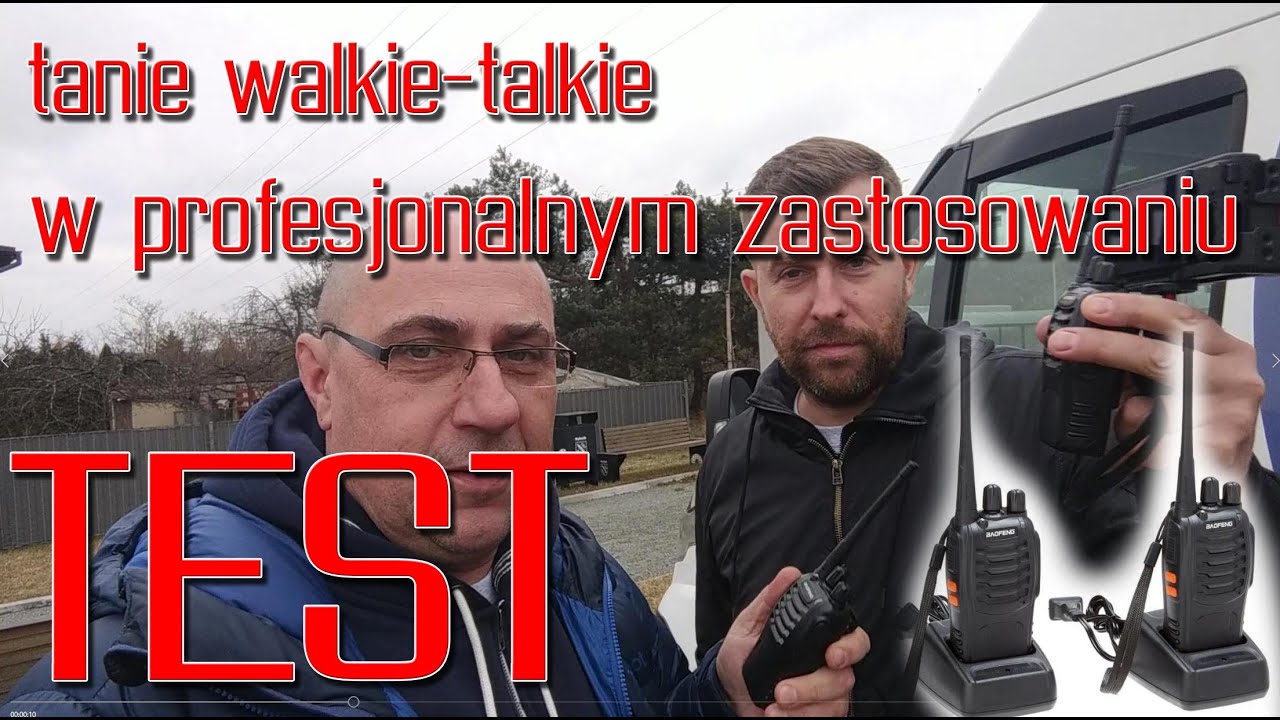 #walkie-talkie #lokomotywa Tanie walkie-talkie Baofeng BF-888S w profesjonalnym zastosowaniu - Test!