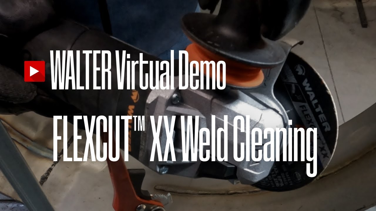 WALTER Virtual Demo: FLEXCUT™ XX in Action: High-Performance Weld Cleaning