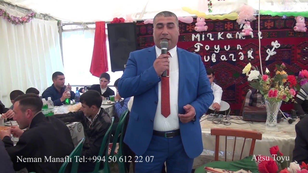 Neman Manafli-Agsu Toyu 050 612 22 07-Toy Acilisi