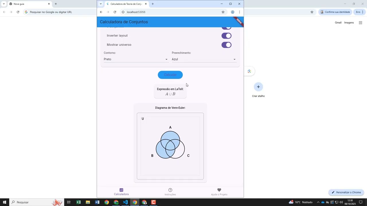 Novo App - Teoria dos Conjuntos