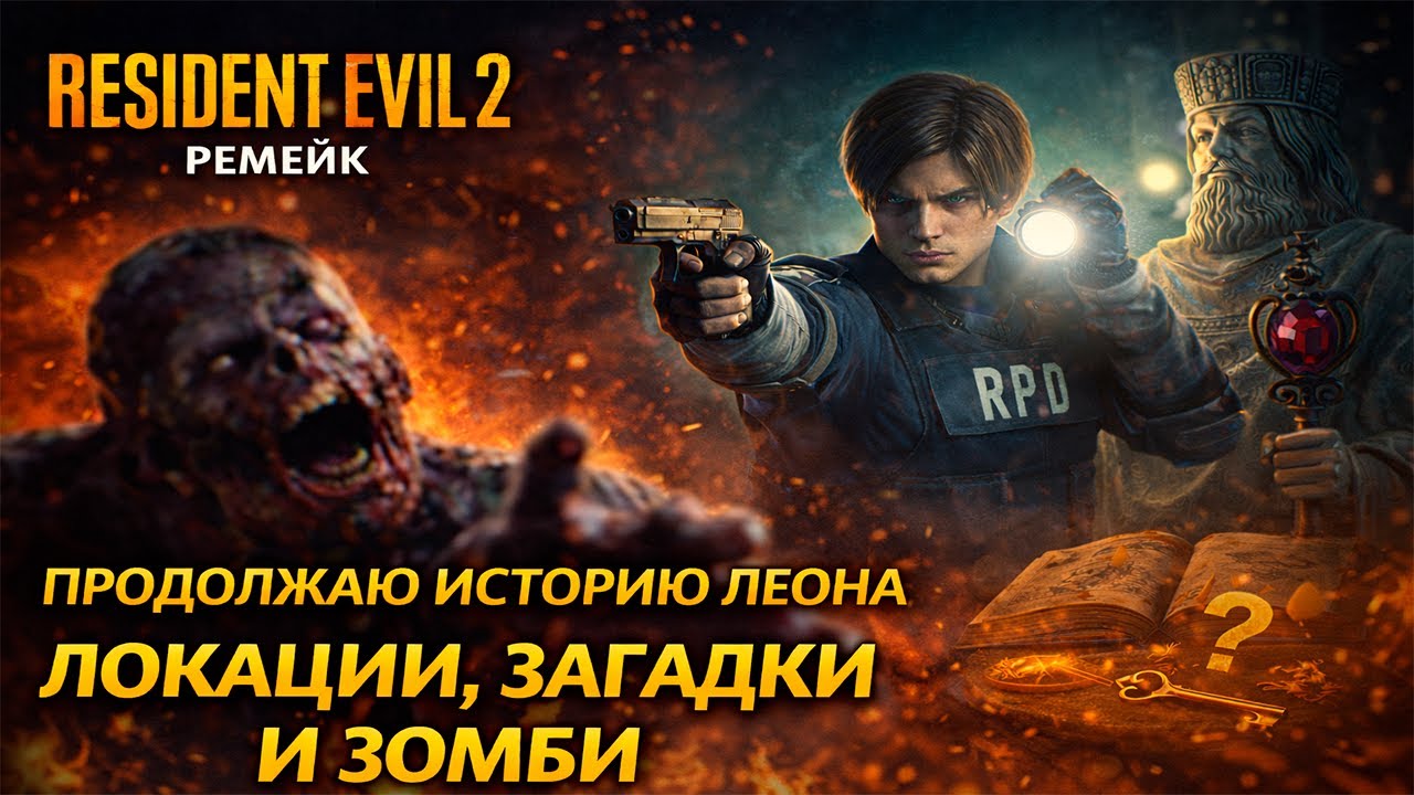 Выжить любой ценой | Леон Кеннеди ► Resident Evil 2 Remake ► #2