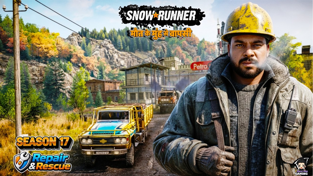 🔴 LIVE – SnowRunner Season 17 Repair & Rescue 😂🚛 | Facecam Chaos Begins! ❄️🔥