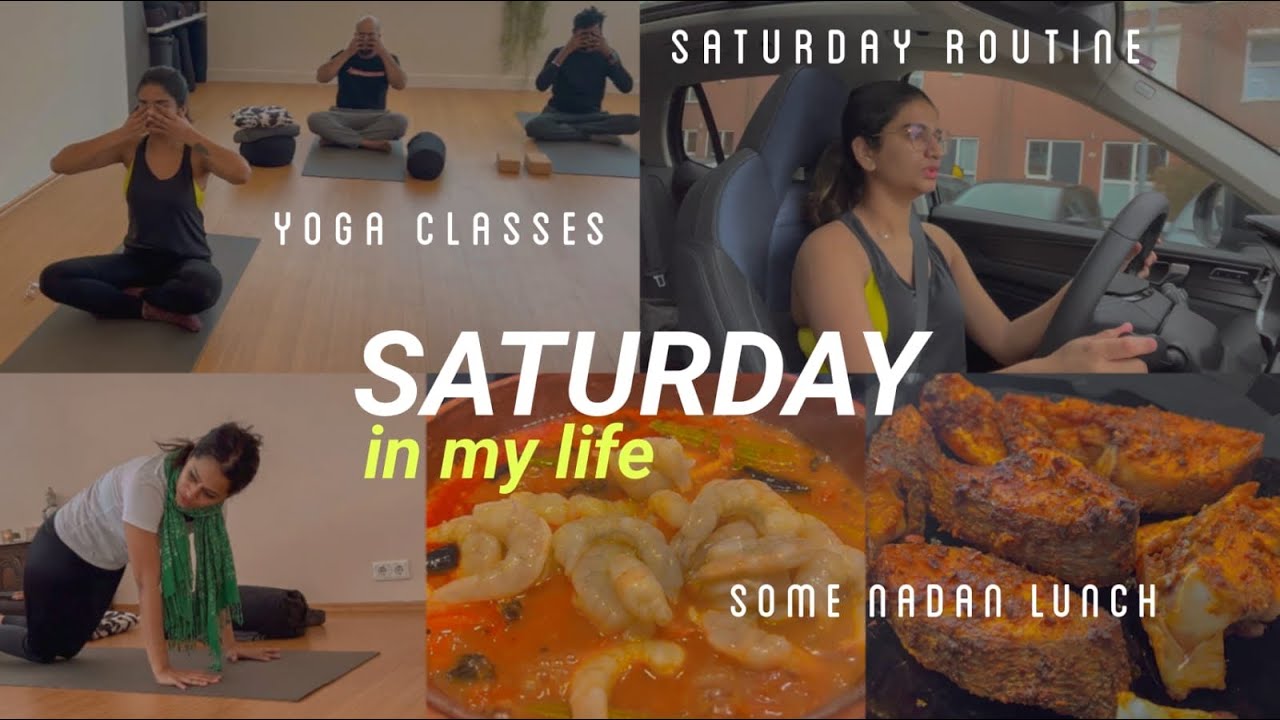 My Saturday routine | Things I try to make my day productive | Yoga class