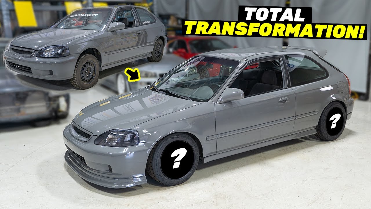 $2000 Honda Civic K-Swap Quick Build is FINISHED - PT 4
