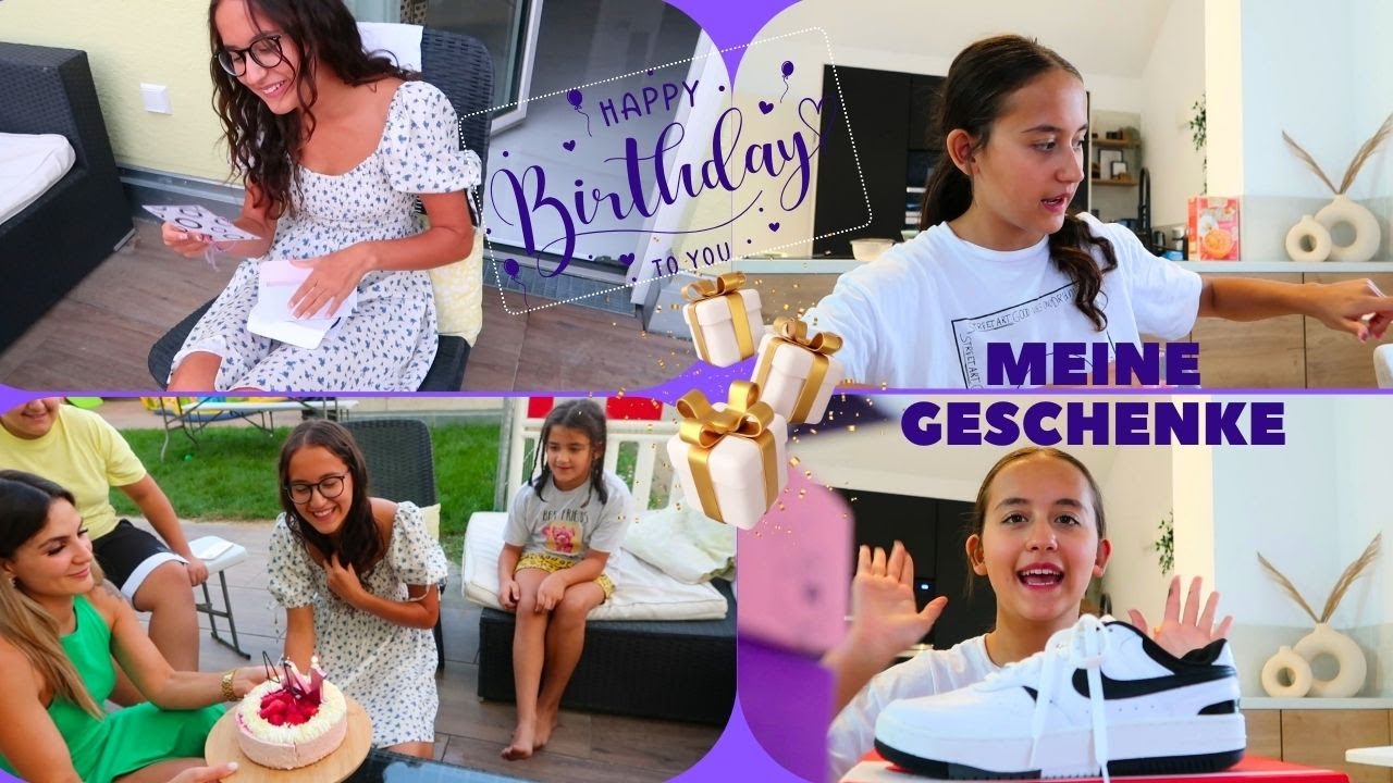 MEINE14. GEBURTSTAGSFEIER  UND GESCHENKE | DOPPELFEIER MIT BRUDER