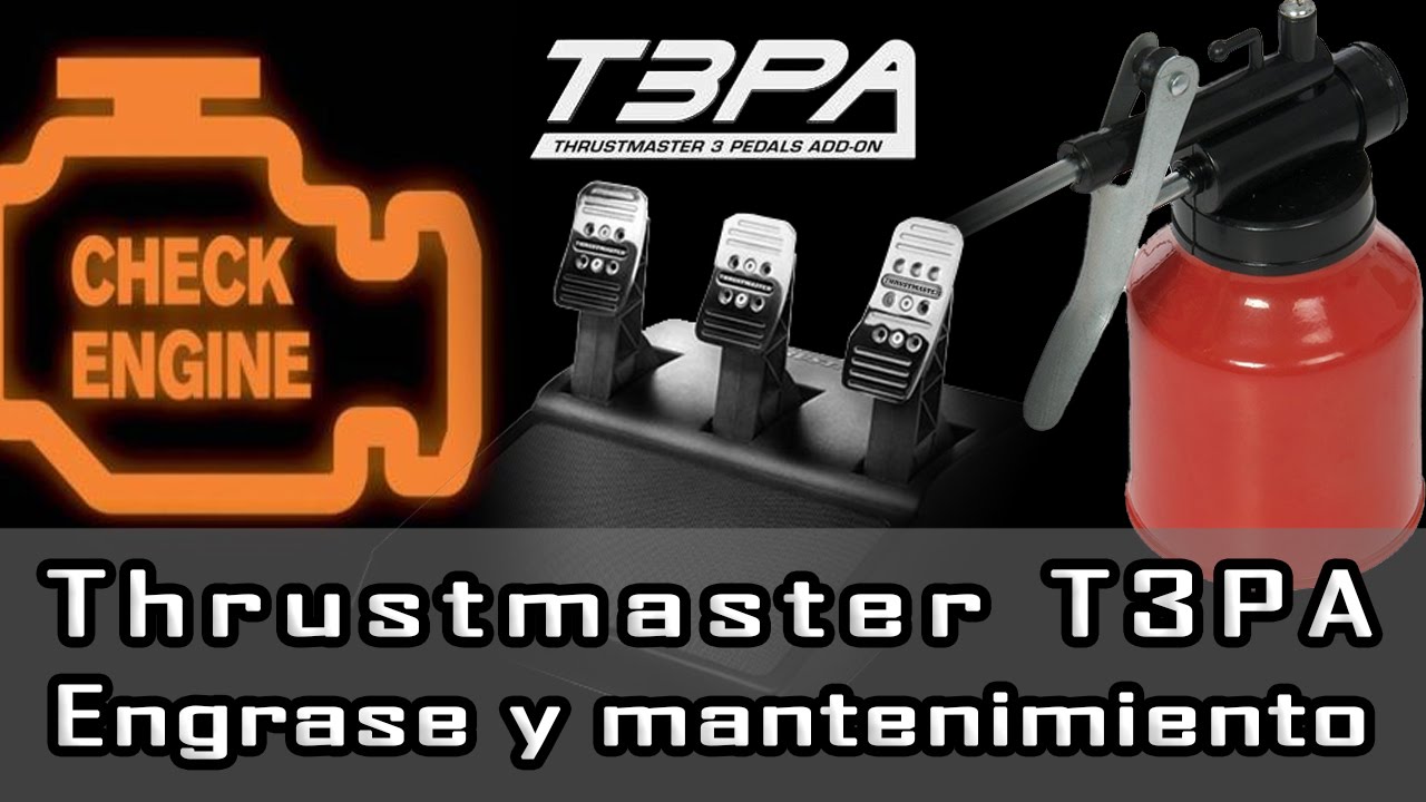 Thrustmaster T3PA || Engrase y mantenimiento || Ruido o descalibrado || javiermgtv.tk