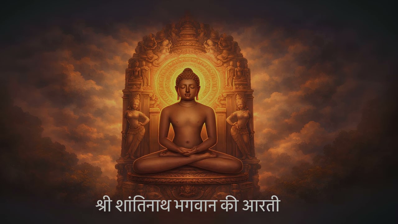 आरती – श्री शांतिनाथजी भगवान् | जय जिनवर देवा  | Shantinath Bhagwan Aarti | Shanti Vibes
