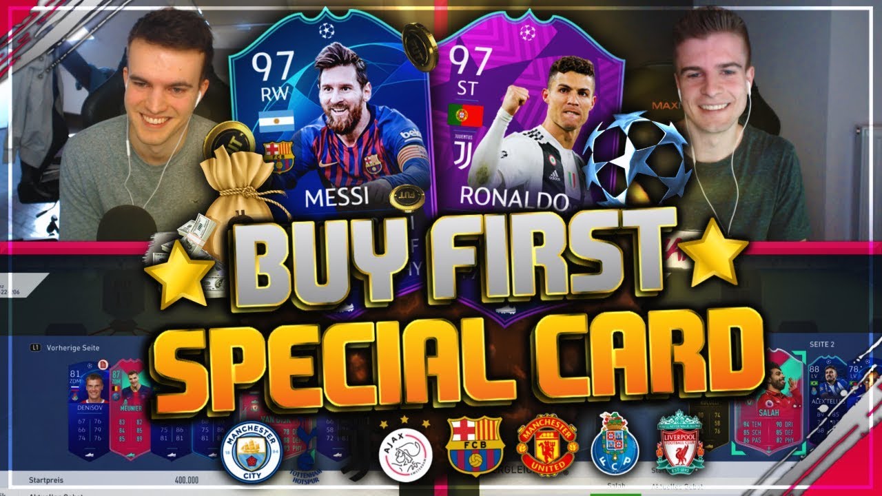 FIFA 19: CHAMPIONS LEAGUE Buy first Guy SPECIAL!! 🔥🏆