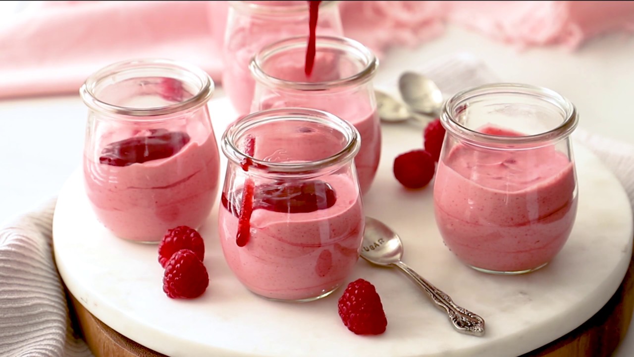 Easy Raspberry Mousse RECIPE VIDEO