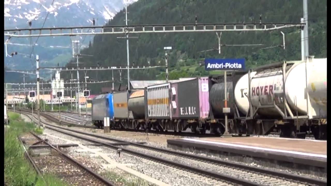 Die Gotthard - Bahn  Teil 7  Airolo - Bellinzona