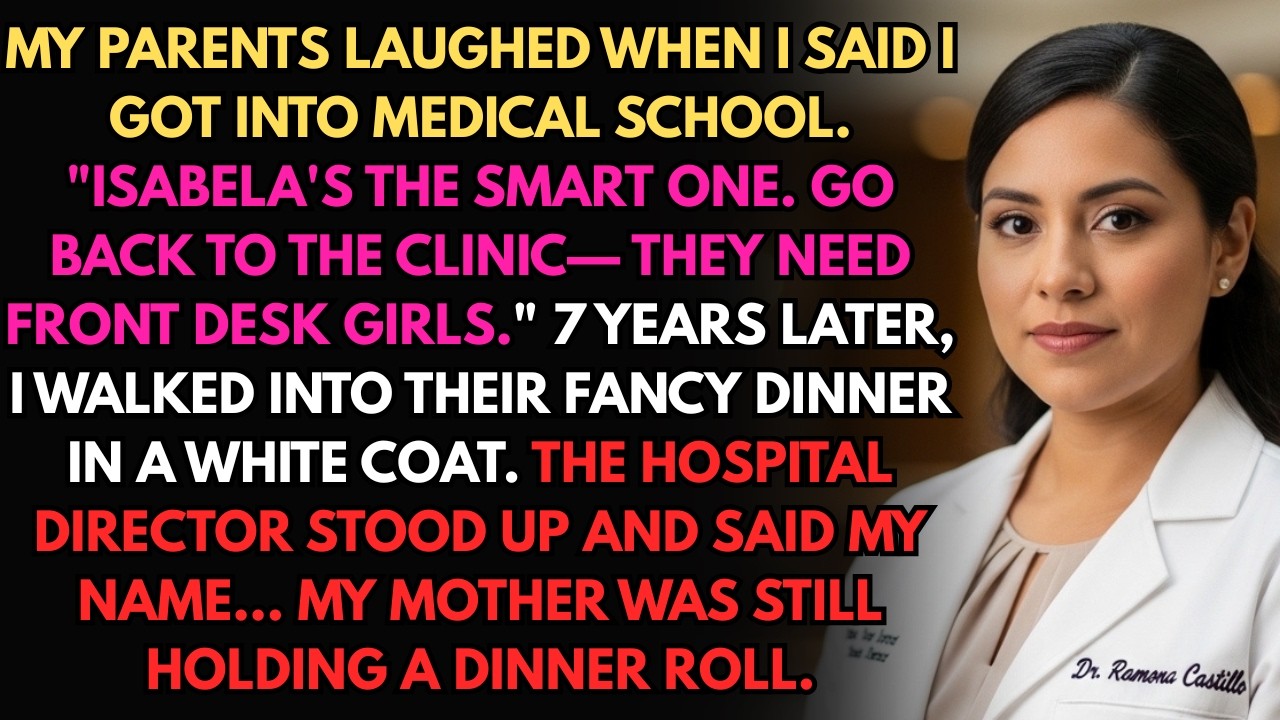 My Parents Laughed When I Said I Got Into Medical School—Then The Hospital Director Introduced Me