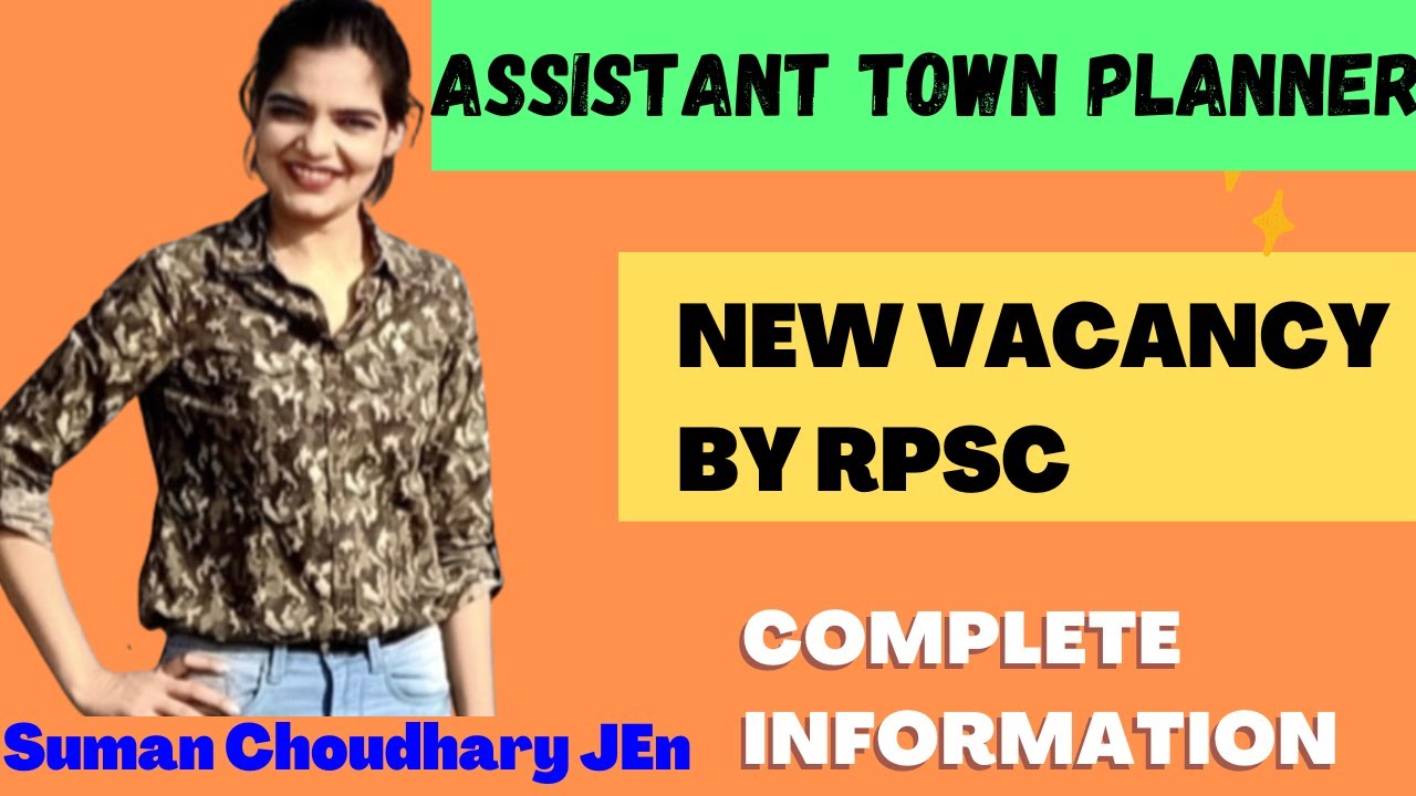 RPSC assistant town planner recruitment 2022 | complete information by Suman ma'am |Electric classes