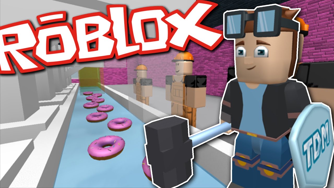 Roblox DANTDM DONUT FACTORY TYCOON!! Roblox