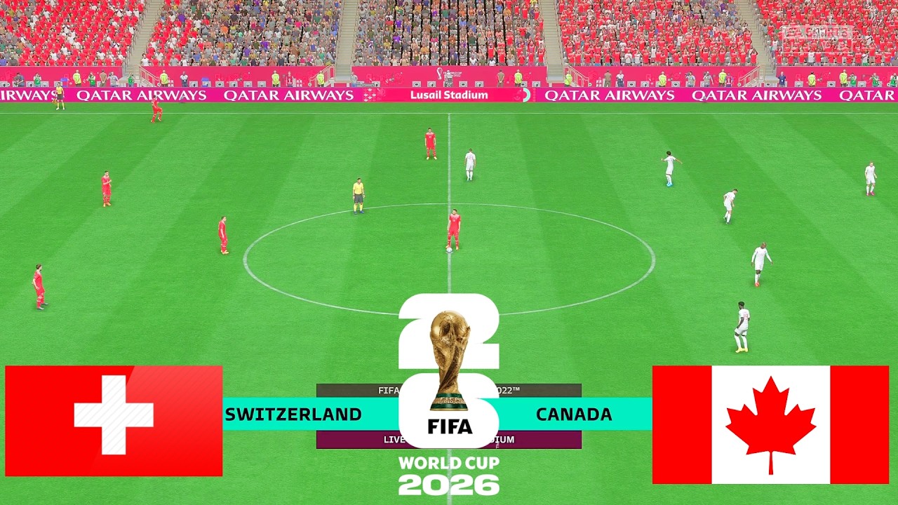 Switzerland vs Canada - FIFA World Cup Full Match Highlights