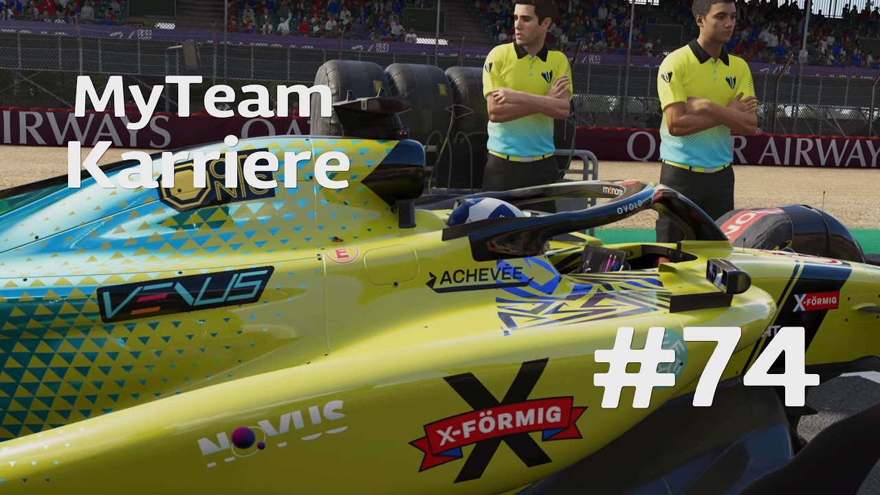 F1 25 MyTeam Karriere #74 (R) Das Rennen in Silverstone wird anstrengend! Volle Limit!