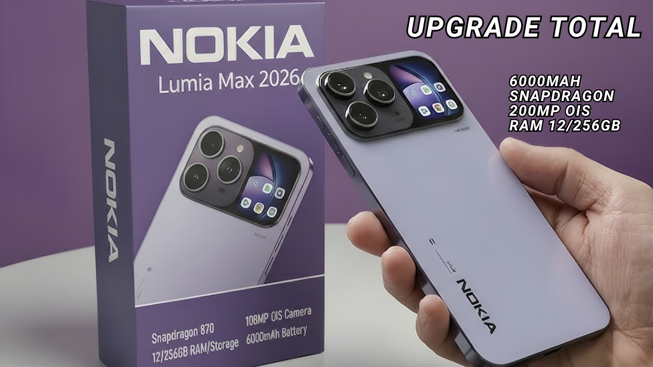 RAJA HP BANGKIT‼️ NOKIA LUMIA MAX 2026 BAWA PERUBAHAN BESAR