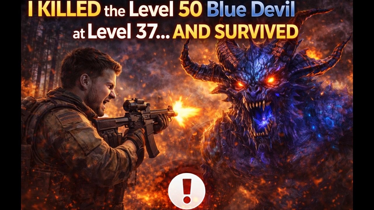 I KILLED the Level 50 Blue Devil at Level 37… AND SURVIVED 😤 | Fallout 76 EP9