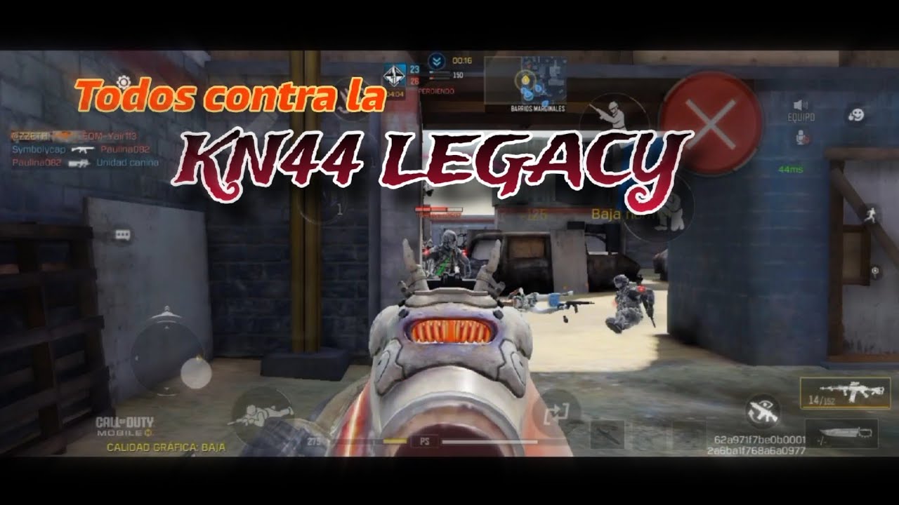 la KN44 es un Mounstro en Ranked!!! (No le tenía fe) jaja