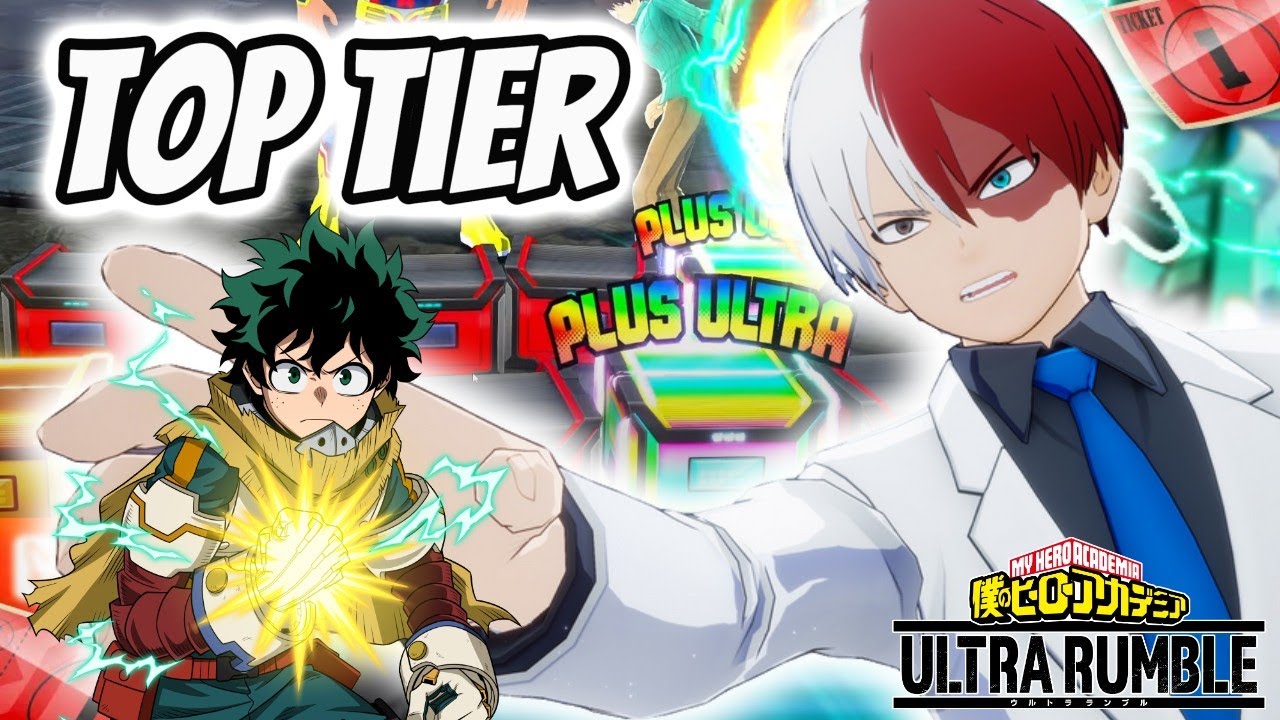 INVOCATIONS FOLLES ET UN SHOTO SURPUISSANT SUR MY HERO ULTRA RUMBLE