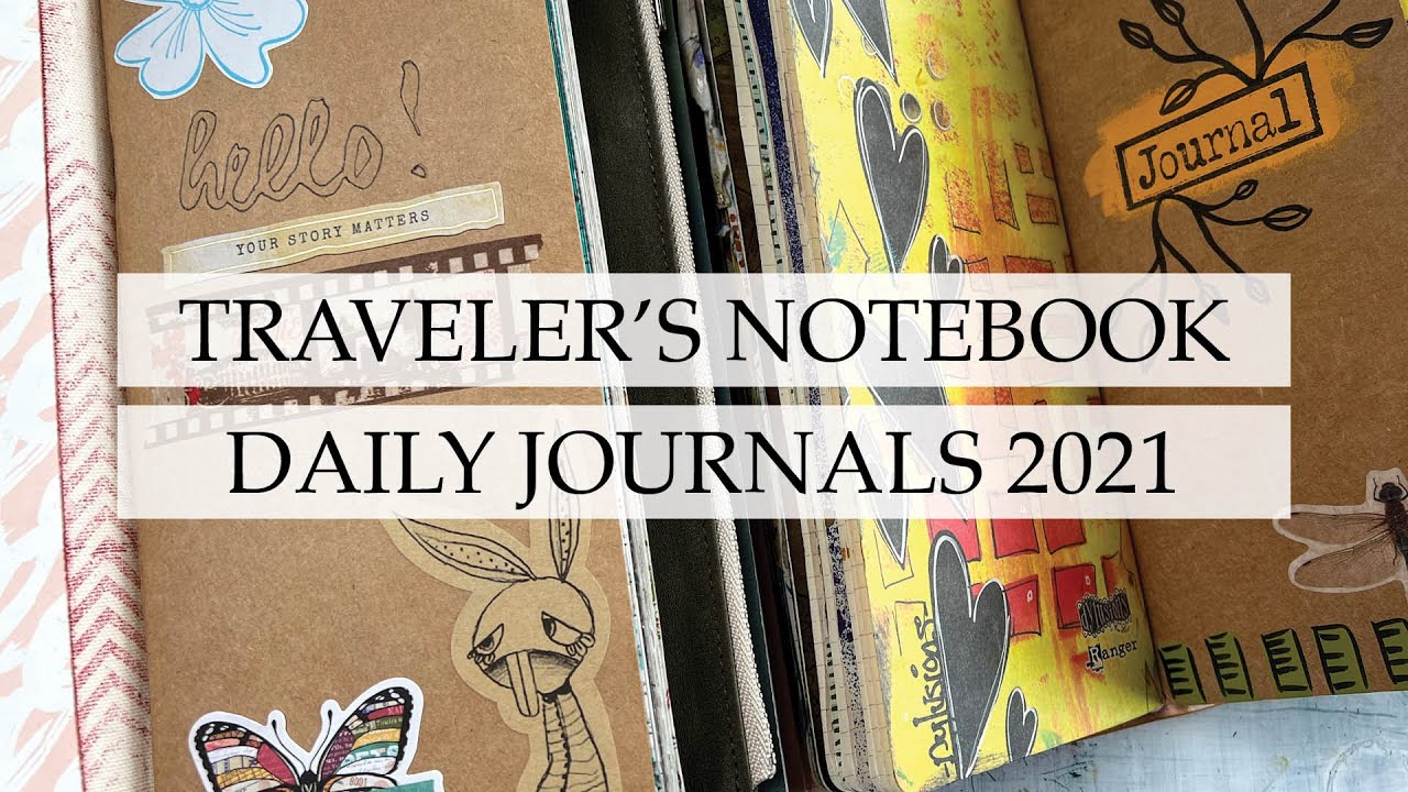 Traveler's Notebook Completed Daily Journals 2021