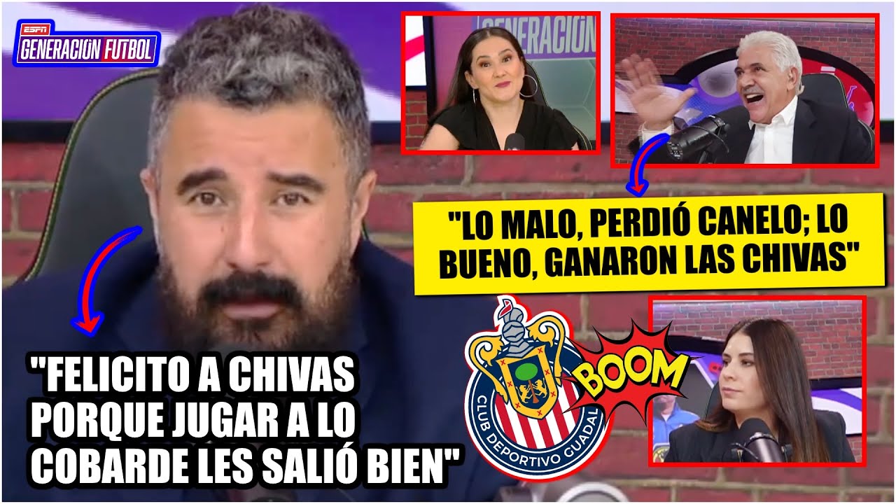 TUCA CELEBR&Oacute; que CHIVAS le ganara al AM&Eacute;RICA. Le conviene jugar a lo R&Aacute;CANO, &Aacute;lvarito | Generaci&oacute;n F