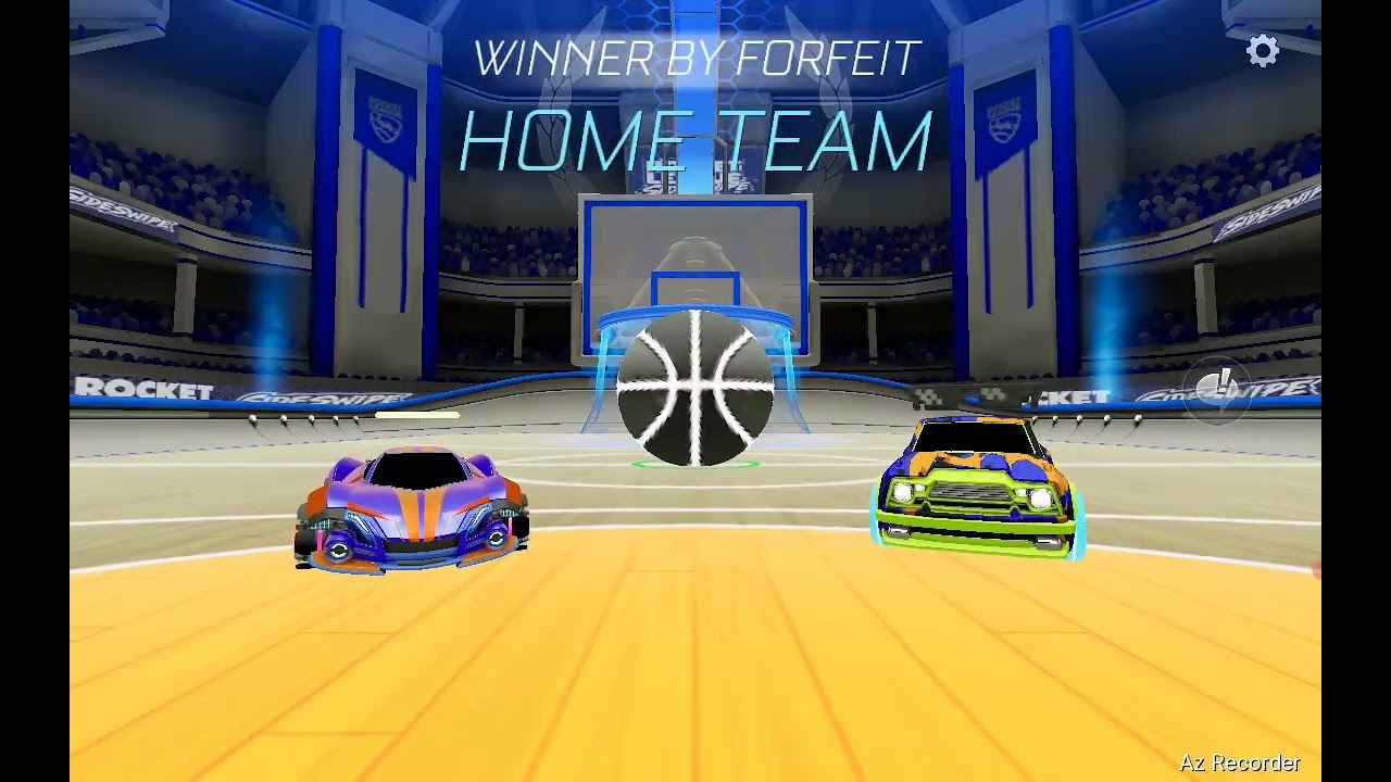Jugando al Rocket League Sideswipe 