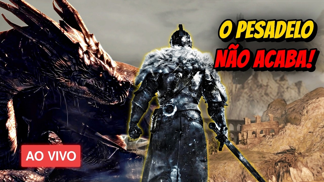 NINGUÉM ACREDITOU QUE EU IA PASSAR DISSO... (Dark Souls AO VIVO)#10