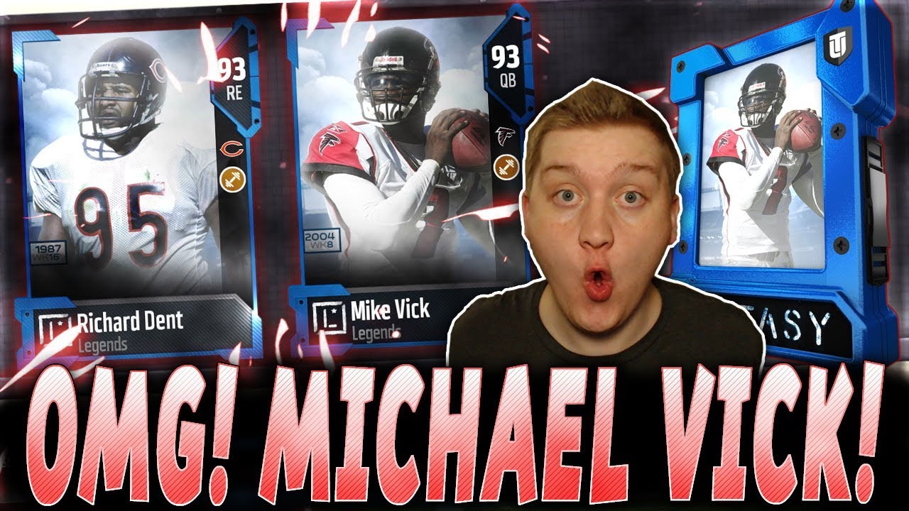 OMG! MICHAEL VICK AND RICHARD DENT! | WE NEED A MICHAEL VICK PULL! | MUT 18 PACK OPENING