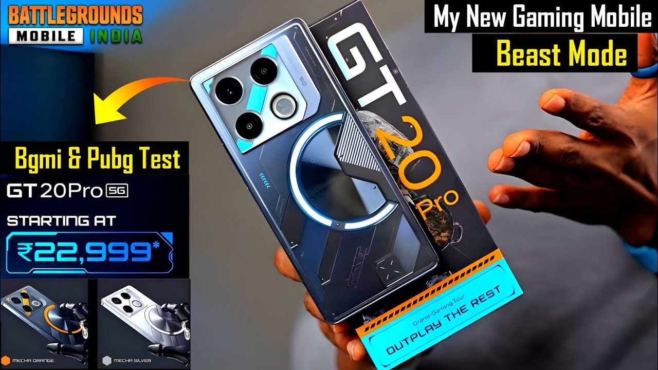 BGMI BEST GAMING PHONE 25,000 | INFINIX GT 20 PRO BGMI TEST | INFINIX PUBG TEST | BEST GAMING PHONE