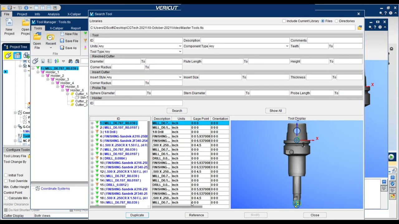 Tech Tip: Using Master Tool Libraries