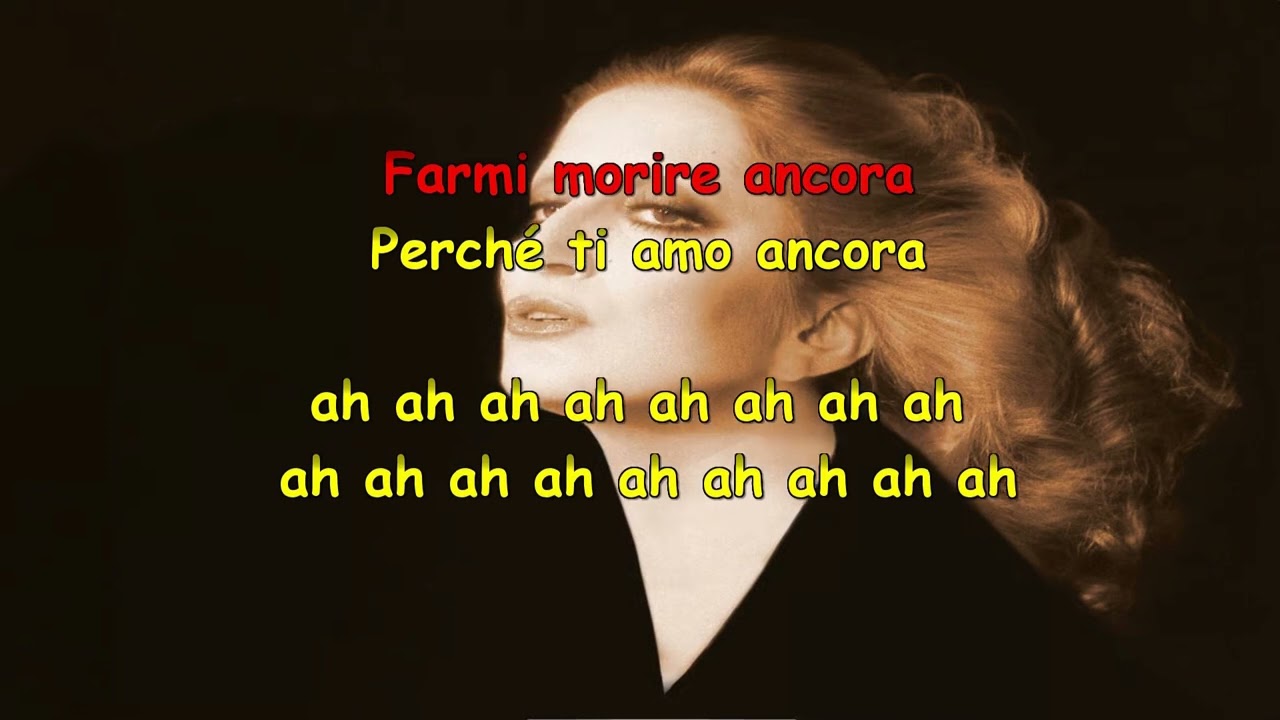 Mina - Ancora KARAOKE (Fair Use)