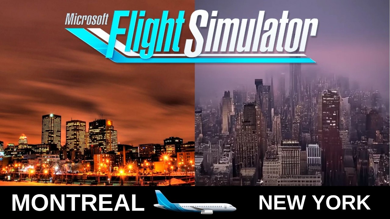 Montreal - New York | B737-800 ✈️✈️✈️ | TEMİZ İNİŞ ✅ PİST ÇEVRESİ BİRAZ RÜZGARLI DA OLSA GÜZEL İNDİK