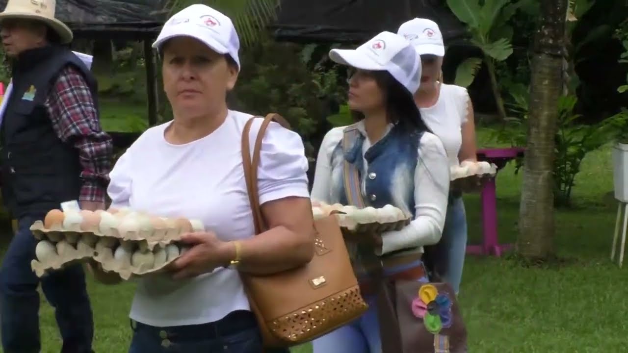 El huevo necesario en la finca