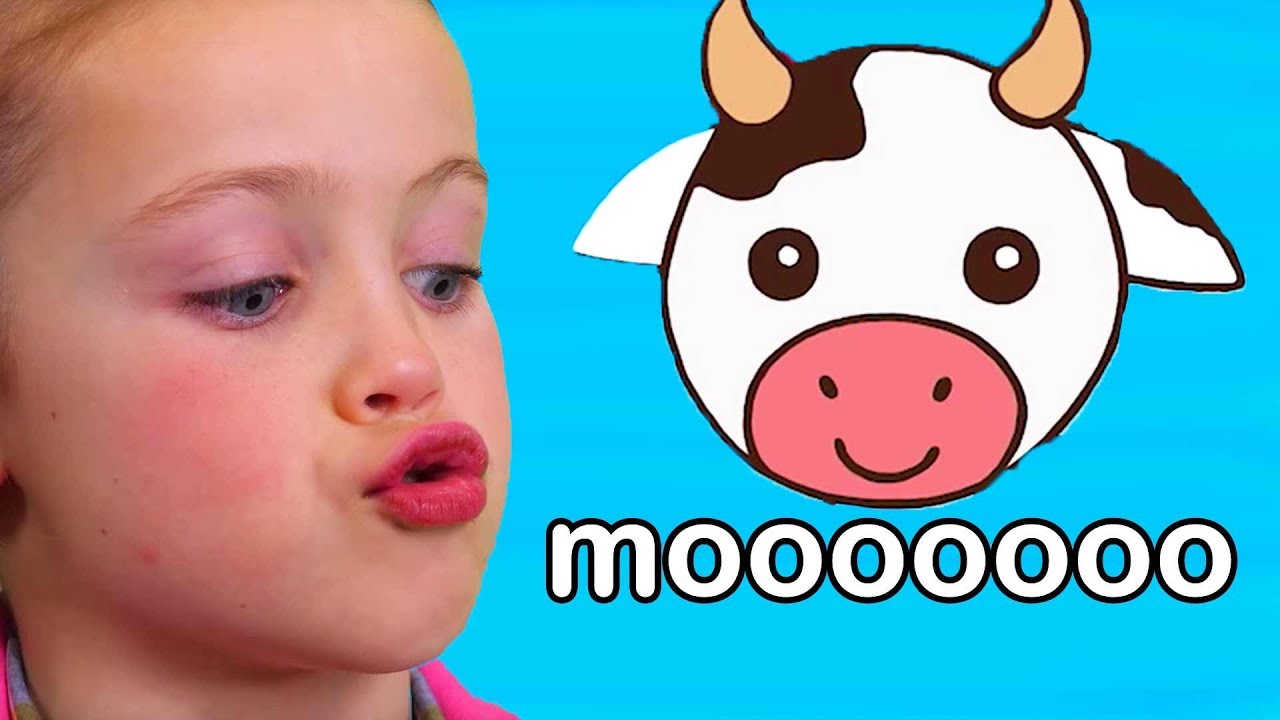 Обучает звукам животных | Moo Cow, Old MacDonald и многое другое!