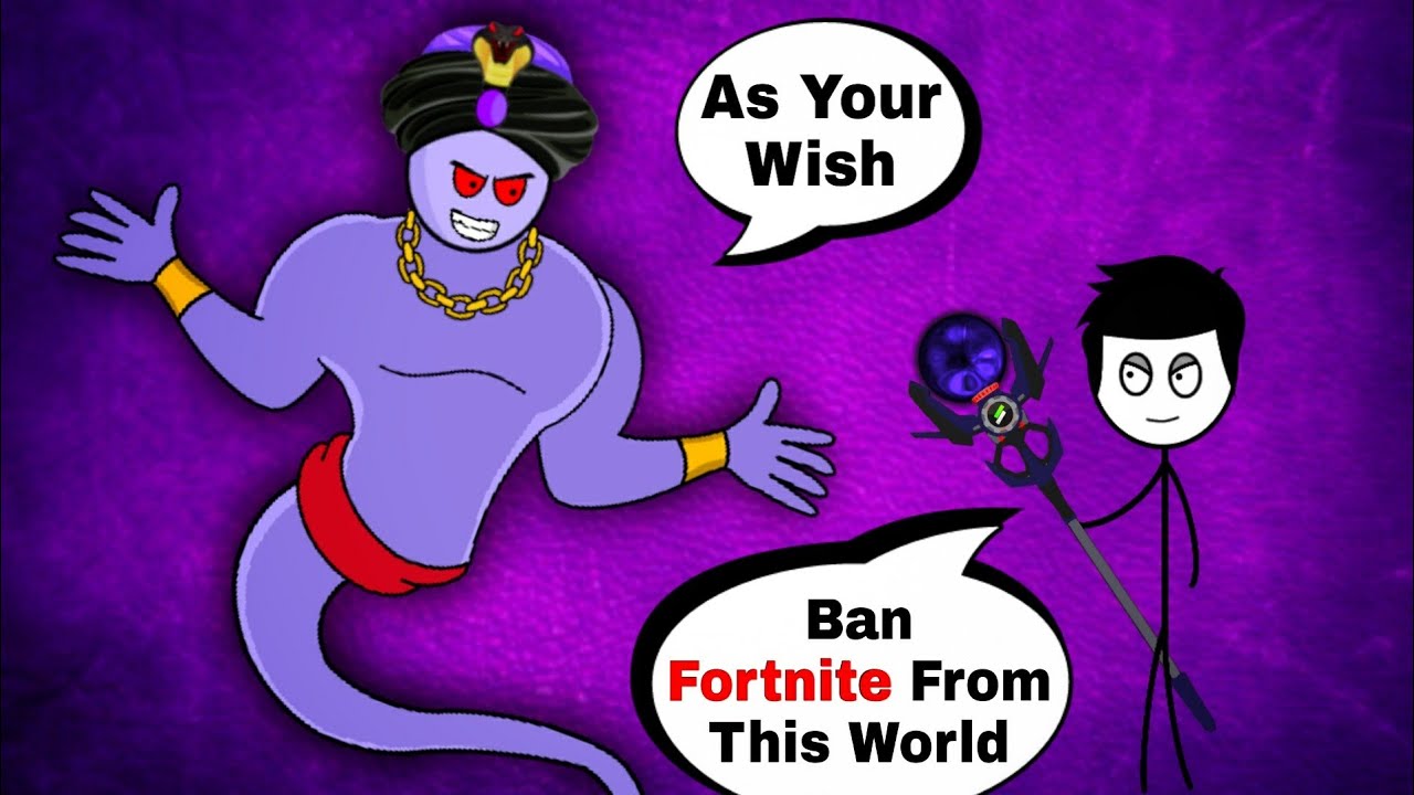 When a Gamer's enemy Bans Fortnite Battle Royale from the World