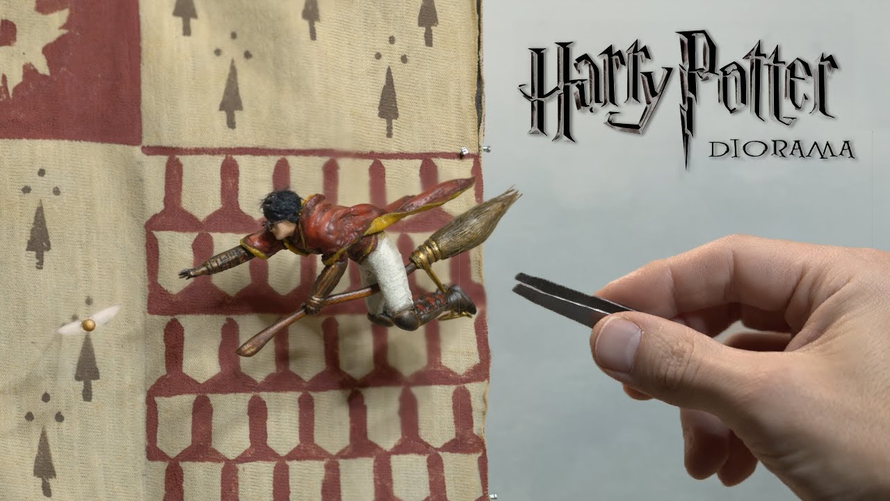 Harry Potter - Diorama Totally Made FROM SCRATH!