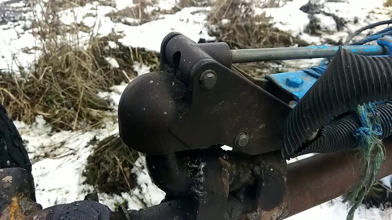 Автомобильный прицеп к мотоблоку за десять минут! Новые колеса на дон-1100