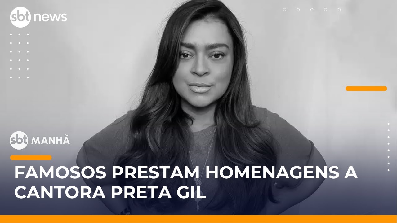 Famosos lamentam morte da cantora Preta Gil | #SBTManhã