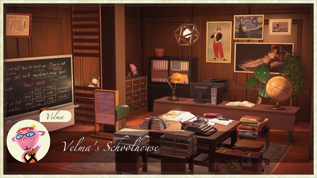 ACNH HHP | Velma's Schoolhouse | 벨마 | ピティエ