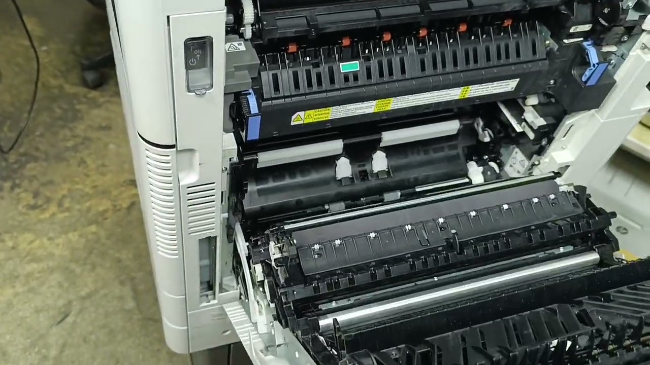 Canon IR advance dx c3720i как убрать замятия, даже если поставили новые ролики