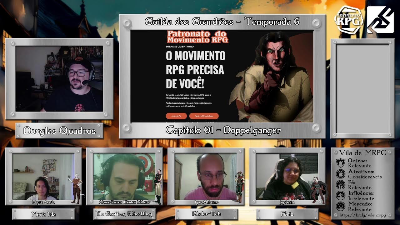 SWADE - Guilda dos Guardiões - Temp. 6 - Cap 01 - Doppelganger