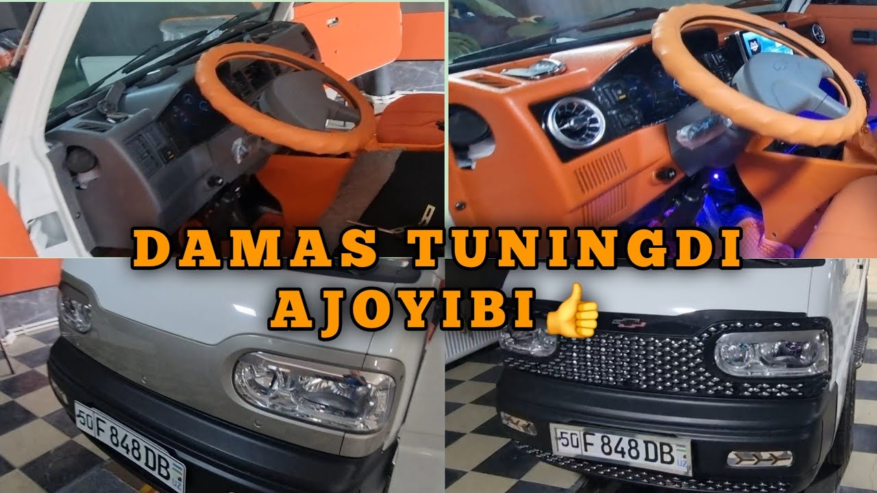 Damas TuningTarpeda Pult Bamfer Led Ablisofka Manitor Kalonka Xullas Ko'rish kerak Bu Ishni