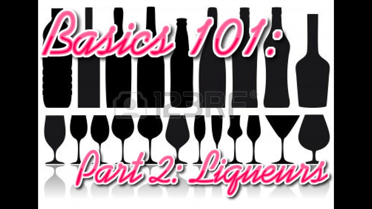 Liqueurs aka Cordials| Basics 101