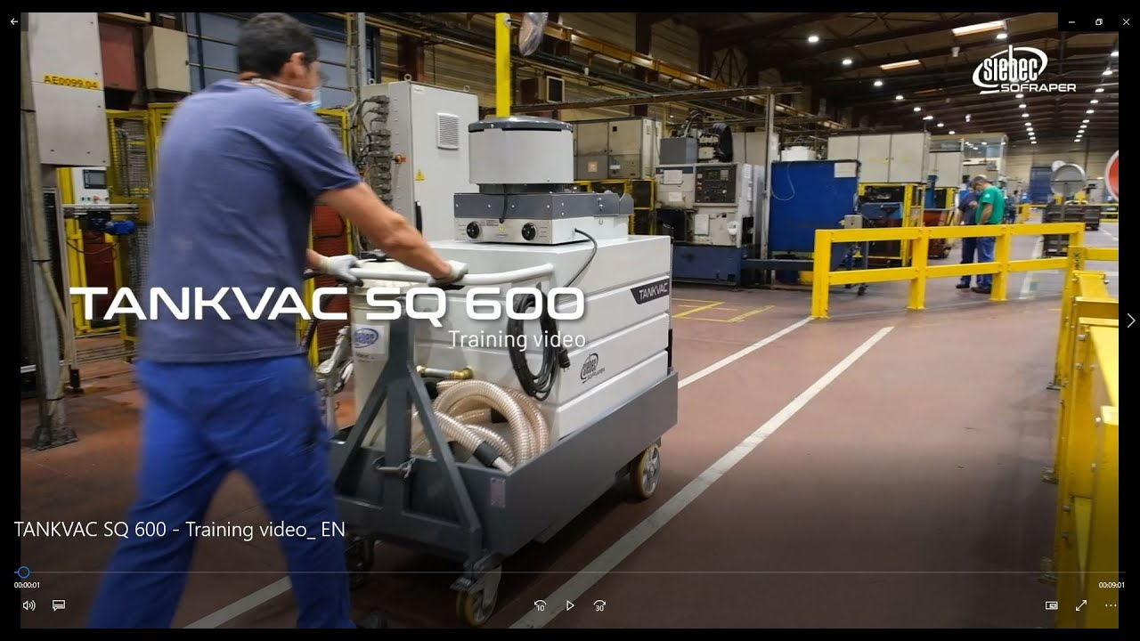 [IT] TANKVAC SQ 600 • SIEBEC Sofraper • Video di formazione