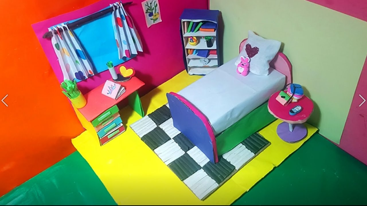 🧸💖 DIY Dollhouse Room Decoration